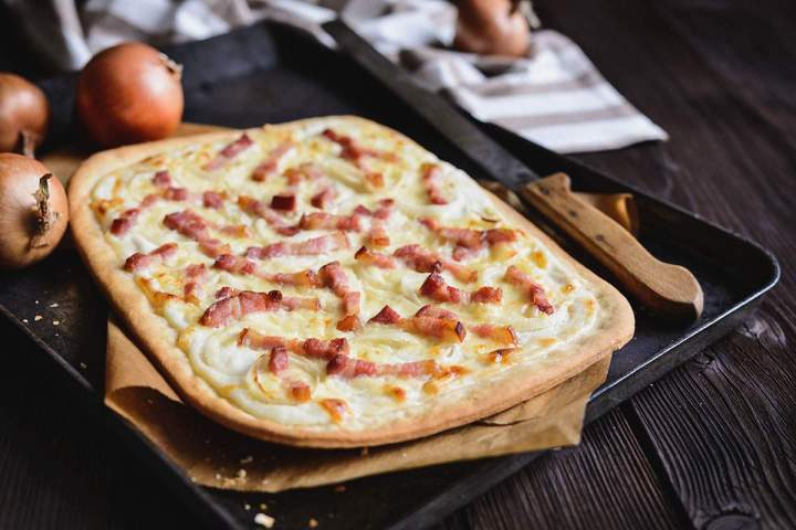 Pizzas crème fraîche Le Mans