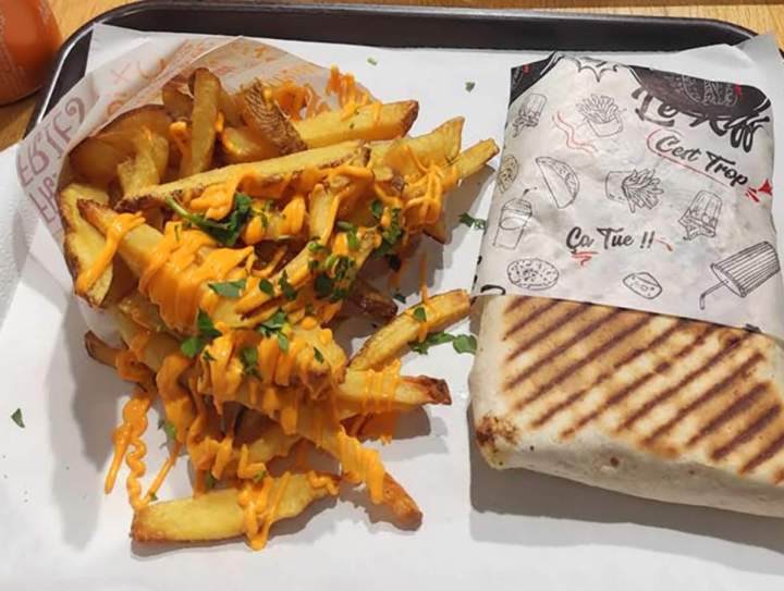 Tacos avec frites Le Mans